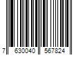 Barcode Image for UPC code 7630040567824