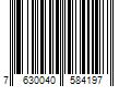 Barcode Image for UPC code 7630040584197