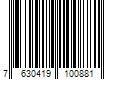 Barcode Image for UPC code 7630419100881