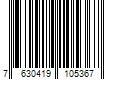 Barcode Image for UPC code 7630419105367