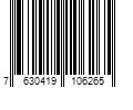 Barcode Image for UPC code 7630419106265