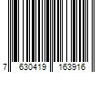 Barcode Image for UPC code 7630419163916