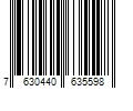 Barcode Image for UPC code 7630440635598