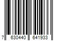 Barcode Image for UPC code 7630440641933