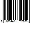 Barcode Image for UPC code 7630440670926