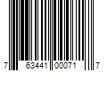 Barcode Image for UPC code 763441000717