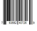 Barcode Image for UPC code 763552407269