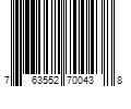 Barcode Image for UPC code 763552700438