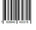 Barcode Image for UPC code 7635940430315