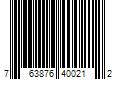 Barcode Image for UPC code 763876400212