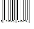 Barcode Image for UPC code 7638900417005