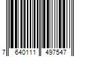 Barcode Image for UPC code 7640111497547