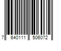 Barcode Image for UPC code 7640111506072