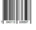 Barcode Image for UPC code 7640113836597