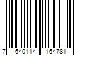 Barcode Image for UPC code 7640114164781