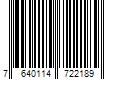 Barcode Image for UPC code 7640114722189