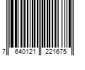 Barcode Image for UPC code 7640121221675