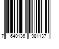 Barcode Image for UPC code 7640136981137