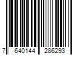 Barcode Image for UPC code 7640144286293. Product Name: LifeStraw Peak Series Personal Water Filter Straw, Gray