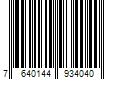 Barcode Image for UPC code 7640144934040