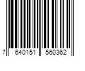 Barcode Image for UPC code 7640151560362