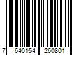 Barcode Image for UPC code 7640154260801