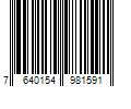 Barcode Image for UPC code 7640154981591