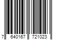 Barcode Image for UPC code 7640167721023