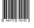 Barcode Image for UPC code 7640170742190