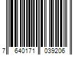 Barcode Image for UPC code 7640171039206