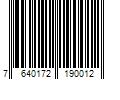 Barcode Image for UPC code 7640172190012