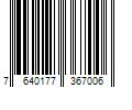 Barcode Image for UPC code 7640177367006