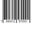 Barcode Image for UPC code 7640312570001