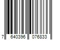 Barcode Image for UPC code 7640396076833