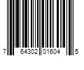 Barcode Image for UPC code 764302016045