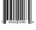 Barcode Image for UPC code 764302020639