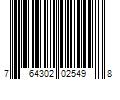 Barcode Image for UPC code 764302025498