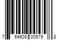 Barcode Image for UPC code 764608005798