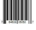 Barcode Image for UPC code 764608050507