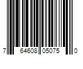 Barcode Image for UPC code 764608050750