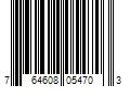 Barcode Image for UPC code 764608054703