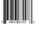 Barcode Image for UPC code 764613670073