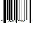 Barcode Image for UPC code 764613671001