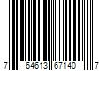 Barcode Image for UPC code 764613671407