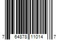 Barcode Image for UPC code 764878110147