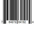 Barcode Image for UPC code 764878641924