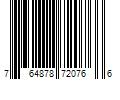 Barcode Image for UPC code 764878720766