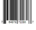 Barcode Image for UPC code 764878722807