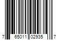 Barcode Image for UPC code 765011029357