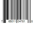 Barcode Image for UPC code 765011047818